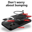 Moto G85 CD Texture Camshield Case with Magnetic Holder - Black - 3