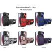 Moto G55 CD Texture Camshield Magnetic Holder Case - Black - 2