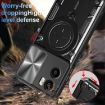 Moto G05 CD Texture Camshield Magnetic Holder Case - Blue - 5