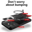 Moto G 2025 Red Camshield Magnetic Holder Case - CD Texture Sliding - 3