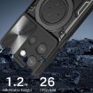 Moto G 2025 Silver Camshield Magnetic Holder Case CD Texture - 7