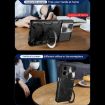 Moto G24 Power CD Texture Camshield Magnetic Holder Case - Blue - 6