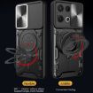 OPPO Reno8 Pro 5G Silver Camshield Magnetic Holder Phone Case - 5