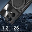 OPPO Reno7/F21 Pro 4G Red Camshield Magnetic Holder Phone Case - 6