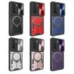 OPPO Reno12 Pro 5G Case - Black Camshield Magnetic Holder, Global CD Texture - 2