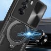 OPPO Reno12 Pro 5G Case - Black Camshield Magnetic Holder, Global CD Texture - 4