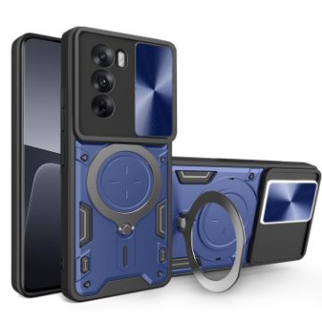 OPPO Reno12 Pro 5G Blue Camshield Magnetic Holder Phone Case Global - 1