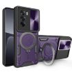 OPPO Reno12 5G Purple Camshield Magnetic Holder Phone Case Global - 1