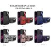 OPPO A9/A5/A11x CD Texture Camshield Magnetic Holder Case - Red - 2