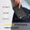 OPPO A5 Pro 5G Red Case - CD Texture, Sliding Camshield, Magnetic Holder - 7