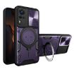 Vivo Y51 2020/Y31 Purple Camshield Magnetic Holder Phone Case - 1