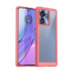 Motorola Edge 40 Red Acrylic Hybrid TPU Phone Case - Colorful Series - 1
