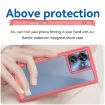 Motorola Edge 2023 Red Acrylic Hybrid TPU Phone Case - Colorful Series - 4