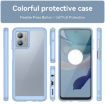 Moto G53 5G Blue Acrylic Hybrid TPU Case - Colorful Series - 2