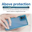 Moto G24 Power Case - Colorful Series Acrylic Hybrid TPU (Transparent Blue) - 4