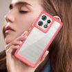 Motorola Moto Edge 50 Pro Red Acrylic Hybrid TPU Phone Case - 7