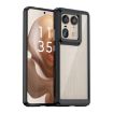 Motorola Edge 50 Ultra Global Acrylic TPU Phone Case - Black - 1