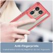 Motorola Edge 50 Ultra Global Red Acrylic TPU Phone Case - 5