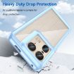 Motorola Edge 50 Ultra Global Acrylic TPU Phone Case - Blue - 3
