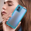 Motorola Moto G14 Acrylic Hybrid TPU Phone Case - Transparent Blue - 7