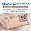 Motorola Edge 50 Transparent Grey Acrylic TPU Phone Case - 4