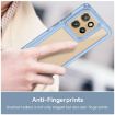 Motorola Edge 50 Neo Blue Acrylic Hybrid TPU Phone Case - Colorful Series - 5