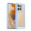 Motorola Moto S50 Blue Acrylic Hybrid TPU Phone Case - Colorful Series - 1