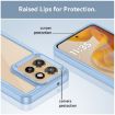 Motorola Moto S50 Blue Acrylic Hybrid TPU Phone Case - Colorful Series - 6