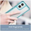 Moto G35 5G Colorful Series Acrylic TPU Case - Transparent Blue - 5