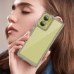 Motorola Moto G85 Acrylic Hybrid TPU Phone Case - Transparent Grey - 7