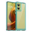 Motorola S50 Neo Transparent Blue Acrylic TPU Phone Case - 1