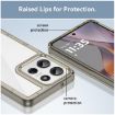 Motorola Moto G75 5G Acrylic Hybrid TPU Case - Transparent Grey - 6