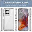 Motorola Moto G75 5G Acrylic Hybrid TPU Phone Case - Transparent - 2