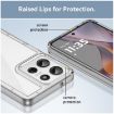 Motorola Moto G75 5G Acrylic Hybrid TPU Phone Case - Transparent - 6