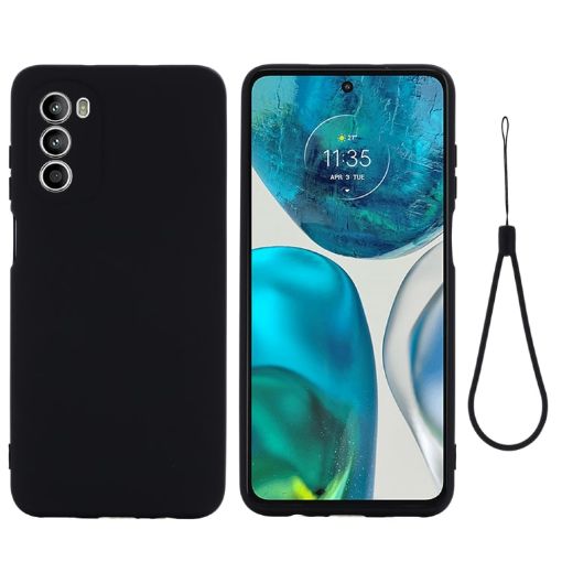 Moto G71s 5G Black Silicone Dropproof Full Coverage Case - 1