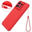 Motorola Edge 50 Pro Red Liquid Silicone Dropproof Phone Case - 2