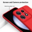 Motorola Edge 50 Pro Red Liquid Silicone Dropproof Phone Case - 6