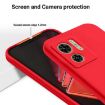 Motorola Edge 2023 Red Liquid Silicone Dropproof Full Coverage Case - 4