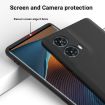 Moto G85 Black Silicone Dropproof Full Coverage Case - 4