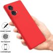 Moto G85 Red Silicone Dropproof Full Coverage Case - 2