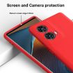 Moto G85 Red Silicone Dropproof Full Coverage Case - 4
