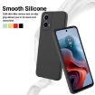 Moto G Power 2024 Black Silicone Dropproof Full Coverage Case - 3