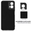Moto G Power 2024 Black Silicone Dropproof Full Coverage Case - 6