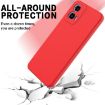 Moto G Power 2024 Red Silicone Dropproof Full Coverage Case - 5