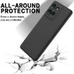 Moto G75 Black Silicone Dropproof Full Coverage Case - Solid Color - 5
