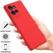 Moto G Play 2025 Red Silicone Dropproof Full Coverage Case - 2