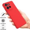 Moto G Power 2025 Red Silicone Dropproof Full Coverage Case - 2