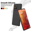 Motorola Moto G15 Black Liquid Silicone Dropproof Full Coverage Case - 3