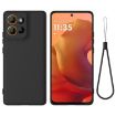 Moto G15 Power Black Silicone Dropproof Full Coverage Case - 1