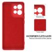 Moto G15 Power Red Silicone Dropproof Full Coverage Case - 6